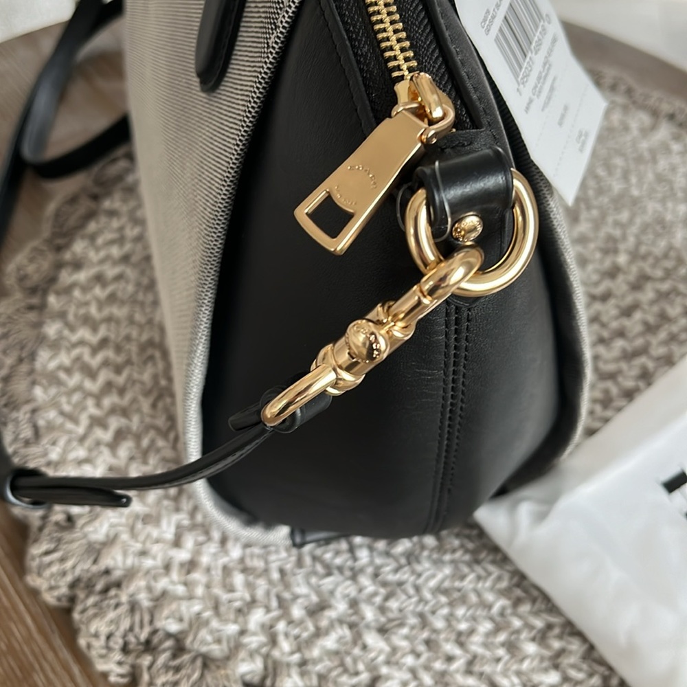 NWT Coach Elise Satchel in Jacquard - Picture 6 of 11